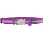 Red Dingo obojek pro kočky Butterfly Purple 12 mm – Zboží Dáma