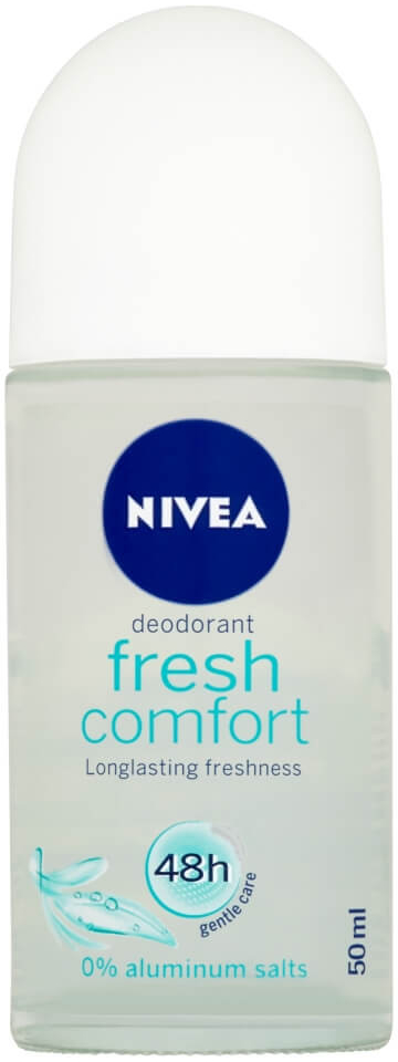 Nivea Kuličkový Deo Fresh Comfort 50 ml + Nivea Creme 75 ml dárková sada