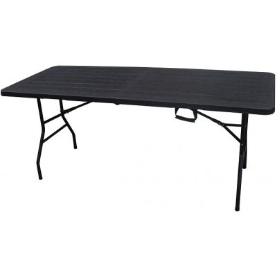 AUTRONIC zahradní stůl AZ-K1003 BK černý, skládací – Zboží Dáma