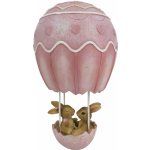 Dekorace králíčků v horkovzdušném balónu 11*11*19 cm – Hledejceny.cz