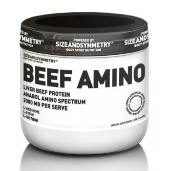 SizeAndSymmetry Nutrition BEEF Amino 500 tablet