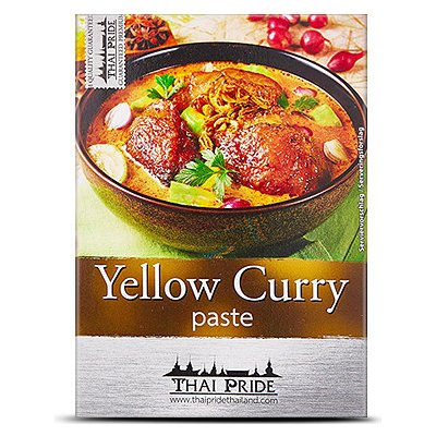 Thai Pride Yellow Curry Paste 50 g – Hledejceny.cz