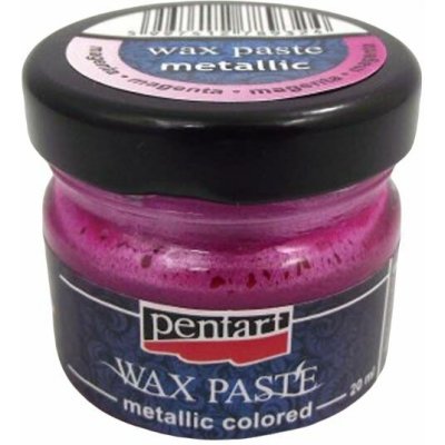 Pentart vosková pasta metalická magenta purpurová 20 ml – Zboží Dáma