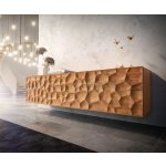 Delife Solu 260 cm 2 dvířka 6 zásuvek Noha – Zboží Mobilmania