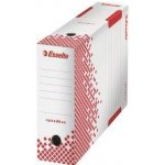Esselte Speedbox archivační krabice bílá červená 100 mm – Zboží Živě