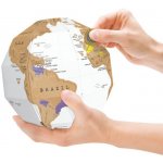Stírací mapa 3D globus puzzle – Hledejceny.cz