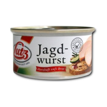 Lutz Masová specialita s extra vysokým podílem masa Jagdwurst 125 g