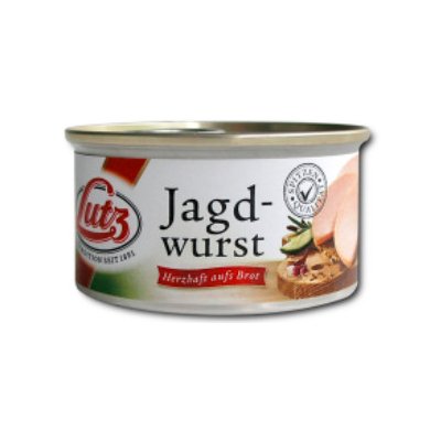 Lutz Masová specialita s extra vysokým podílem masa Jagdwurst 125 g