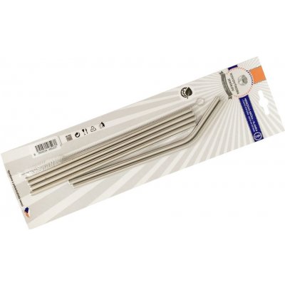 Kovovýroba Jeníkov Brčka nerezová 6 ks blistr – Zboží Mobilmania