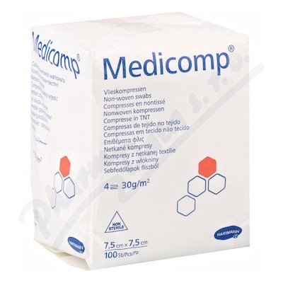 Kompres Medicomp nester.7,5 x 7,5 cm 100 ks – Zboží Dáma