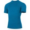 Pánské sportovní tričko Lasting pánské merinotriko MABEL modré