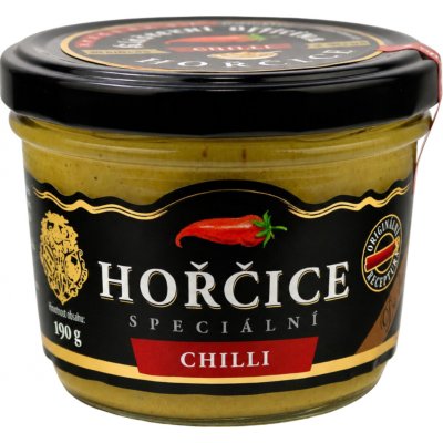 Klášterní officína Hořčice CHILLI 190 g – Zboží Dáma