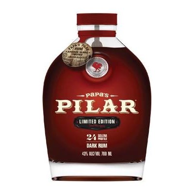 Papa’s Pilar 24 Bourbon Barrel Finished 43% 0,7 l (holá láhev) – Zboží Mobilmania