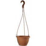 Nohel Garden květináč závěsný AGRO s podmiskou plastový terakota 18 cm – Zbozi.Blesk.cz