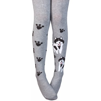Wola Dětské punčocháče HUSKY šedé ceylan – Hledejceny.cz