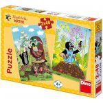 Dino Krtek na Mýtině 2 x 48 dílků – Hledejceny.cz