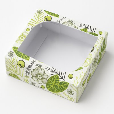 KRAFTHOUSE.EU Dárková krabička Botanic Soul KM-KL-001 Okno: Srdce – Zboží Dáma