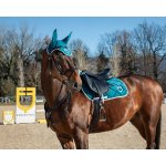 EQUESTRO Podsedlová dečka GP Logo Petrol bílá – Sleviste.cz