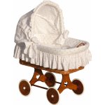 Scarlett Proutěný košík pro miminko s boudičkou Hvězdička béžová – Zboží Mobilmania