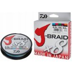 Daiwa Šňůra J-Braid X8Multicolor 300m 0,10mm 6kg – Zboží Mobilmania