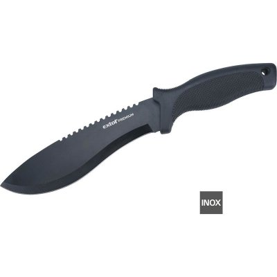 EXTOL PREMIUM Nůž lovecký nerezový délka 290/170mm nylonové pouzdro – Zboží Mobilmania