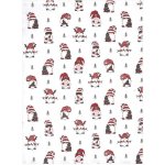 SCANquilt DEKORO vánoční elfíci 50 x 70 cm bíločervená – Zbozi.Blesk.cz