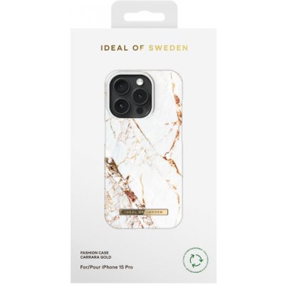 iDeal Of Sweden Fashion Apple iPhone 15 Pro, carrara gold – Zboží Mobilmania