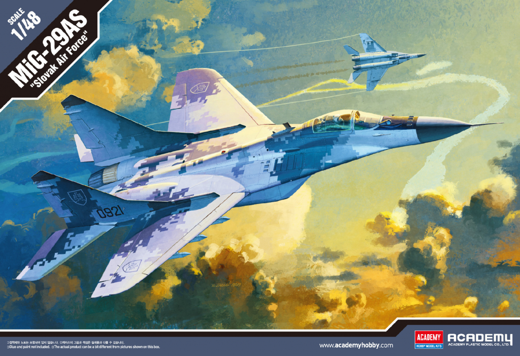 Academy Model Kit letadlo 12227 MIG 29AS :LE 1:48