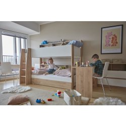 Parisot Aldo Dětský pokoj s patrovou postelí a psacími stoly Shelter
