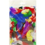 Peří barevné 10g mix barev – Hledejceny.cz