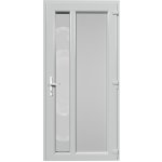 Aluplast Vchodové dveře Ideal 4000 Ořech 90 x 190 cm – Hledejceny.cz