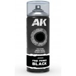 AK INTERACTIVE Fine Primer Black Spray 400ml – Zboží Mobilmania