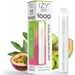 IZY VAPE IZY ONE+ Kiwi Passionfruit Guava 0 mg 1000 potáhnutí – Zboží Dáma