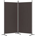 Haba Trading B.V. 2dílný paraván hnědý 175 x 180 cm te x til – Zboží Dáma