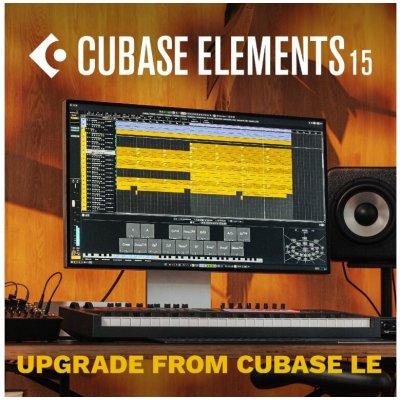 Steinberg Cubase Elements 15 Upgrade from LE (el. licence) – Hledejceny.cz