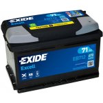 Exide Excell 12V 71Ah 670A EB712 – Hledejceny.cz