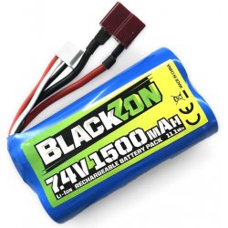 BlackZon Akumulátor Li-ion 7,4V 1500mAh konektor T-Dean