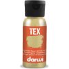 Darwi Tex barva na textil Metalická zlatá 50 ml