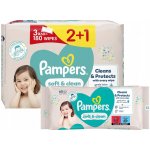 Pampers Aqua 99% Water vlhčené ubrousky 3 x 60 ks – Hledejceny.cz