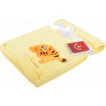 Bobobaby Dětská deka s 3D aplikací TYGŘÍK žlutá – Sleviste.cz