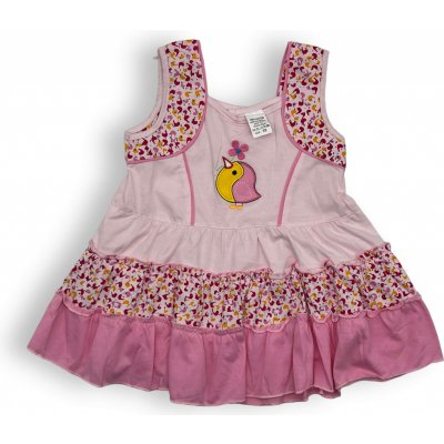 KFT Dívčí šaty růžové barvy Růžová – Sleviste.cz