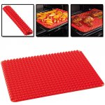 Pyramid Pan HWR-0549 Silikonová podložka na pečení 40x29cm, červená – Zboží Dáma