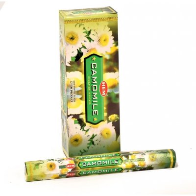 Sanu Babu indické vonné tyčinky Cammomile Hem 23 cm 20 ks – Hledejceny.cz