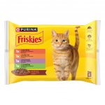 Friskies s kuřetem hovězím jehněčím kachnou ve šťávě 4 x 85 g – Hledejceny.cz