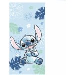 Jerry Fabrics osuška Lilo a Stitch Ohana blue 70 x 140 cm