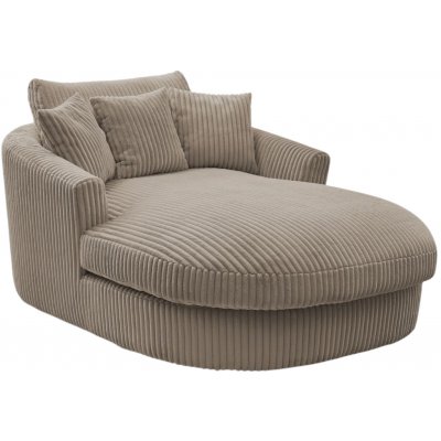 Bobochic Paris lenoška Belem manšestrová světle hnědá 198 cm – Sleviste.cz