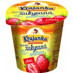 Krajanka Zakysaná smetana Jahodová 130 g – Zboží Dáma