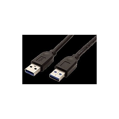 Roline 11.02.8970 USB 3.0 A(M) - A(M), propojovací, 1,8m, černý – Zboží Mobilmania