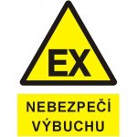 Nebezpečí výbuchu (piktogram EX) | Plast, A5 – Hledejceny.cz
