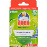 Duck Fresh Discs čistič WC Limetka náhradní náplň 2 x 36 ml – Zboží Dáma